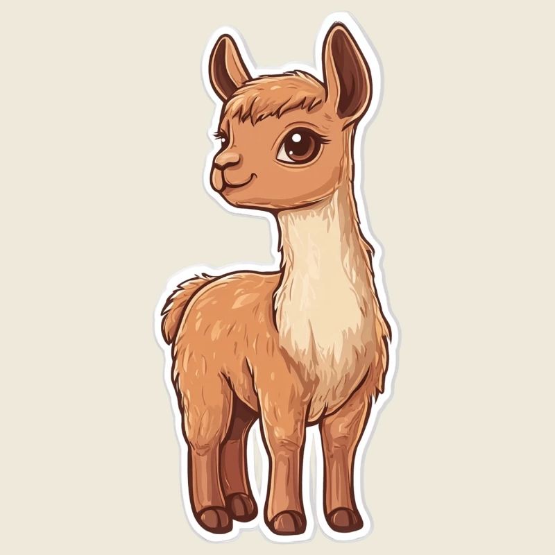 Llama Alpaca Llama Animal Gift