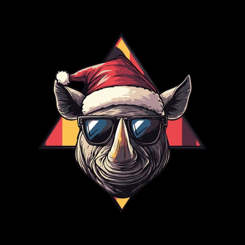 Rhino Christmas Cool