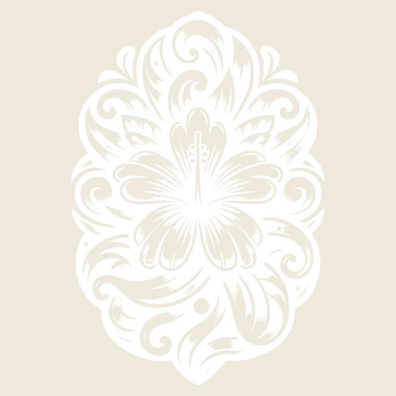 Tatouage Hibiscus Fleur Tropicale