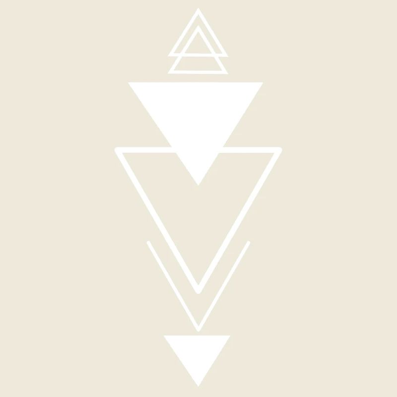 Triangular symbol (white)