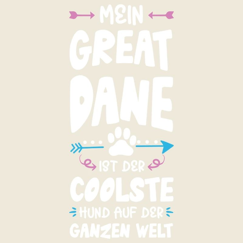 great dane hund spruch