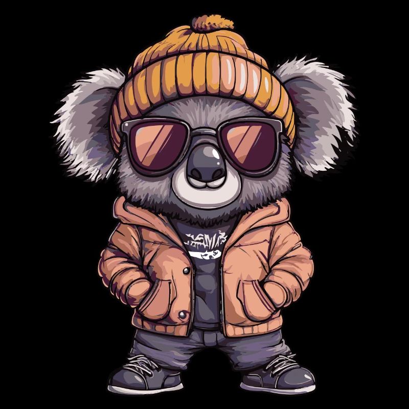 Koala Winter Comic