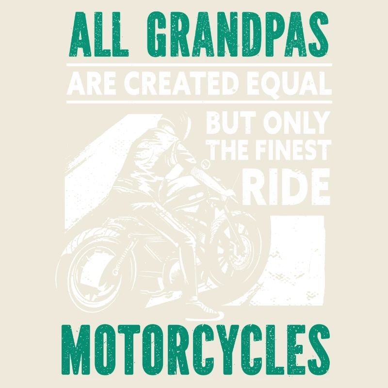 Cool Saying Motorcycle Grandpa