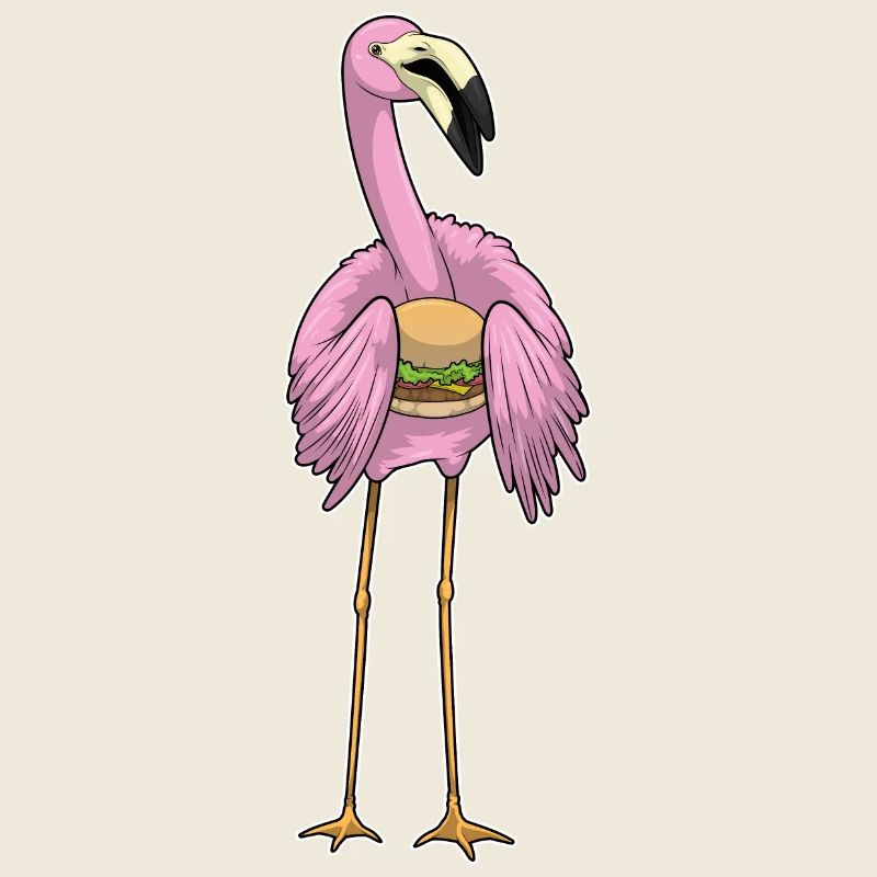 Flamingo Cheeseburger