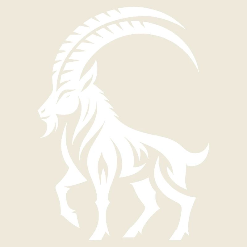 Sternzeichen Tattoo Stolzer Steinbock