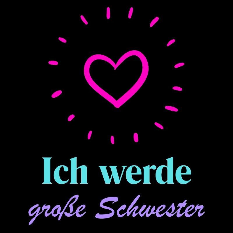 Ich werde große Schwester von einer Schwester