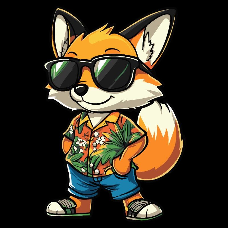 Fuchs Comic Cool Sommer