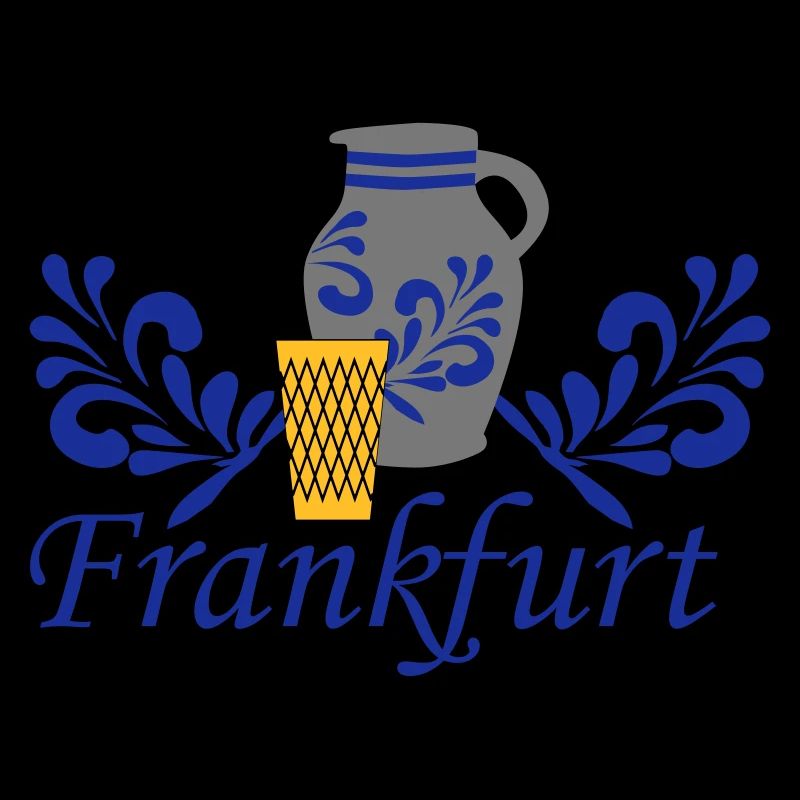 Frankfurt Bembel Geripptes