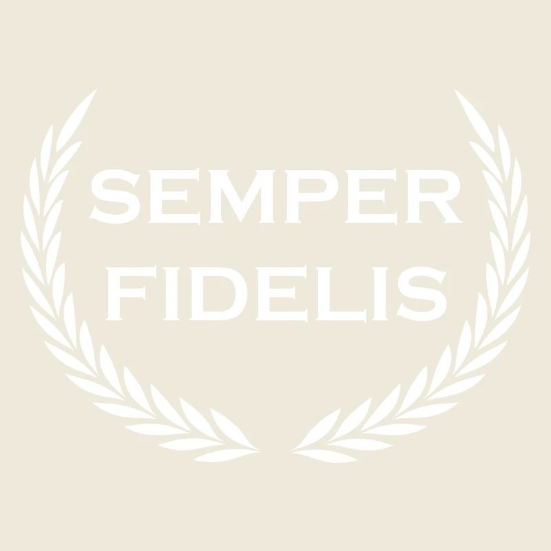 Semper Fidelis - lateinisches Sprichwort