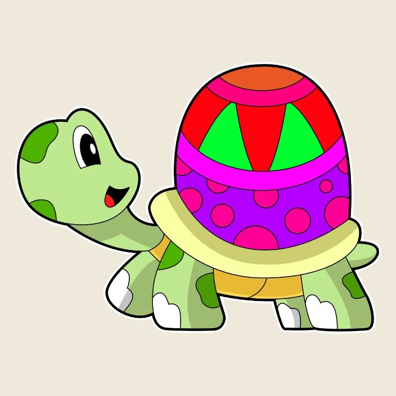 Schildkröte Osterei