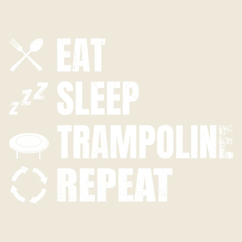 Lustiger Trampolinist Terminplan