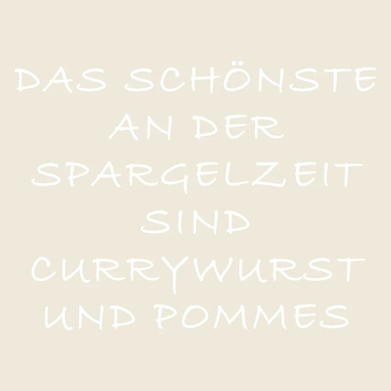 Currywurst vs Spargel