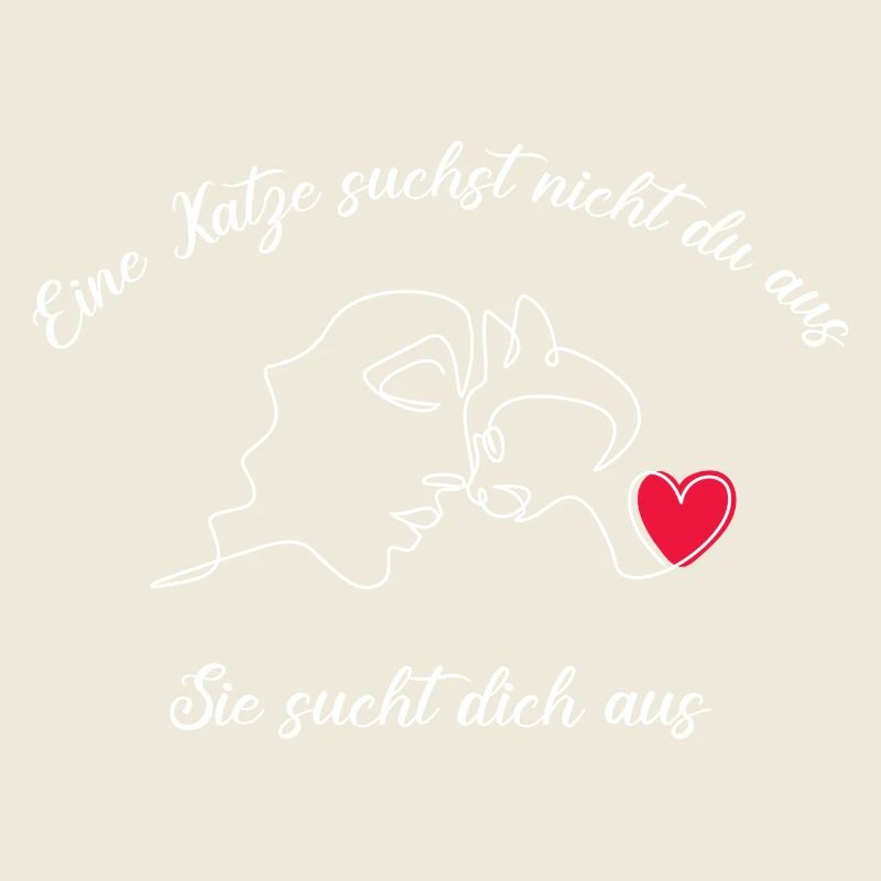 Eine Katze suchst nicht du aus, sie sucht dich aus