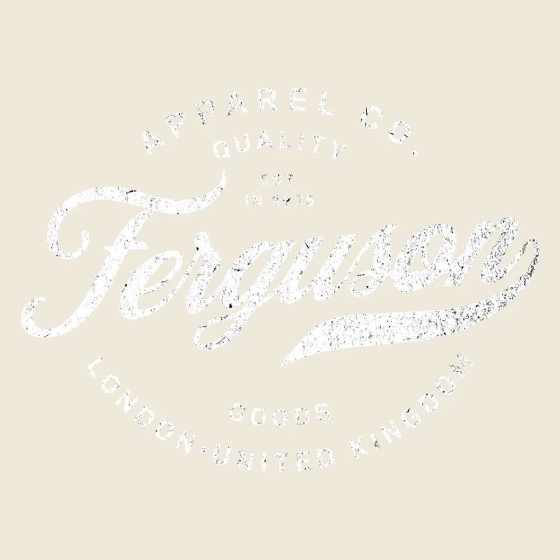 Vintage Ferguson Apparel Co. Emblem Design