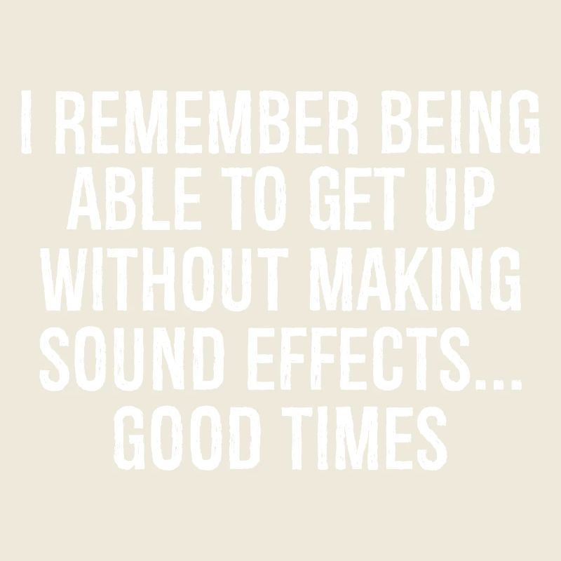 I remember being able get up without making sound