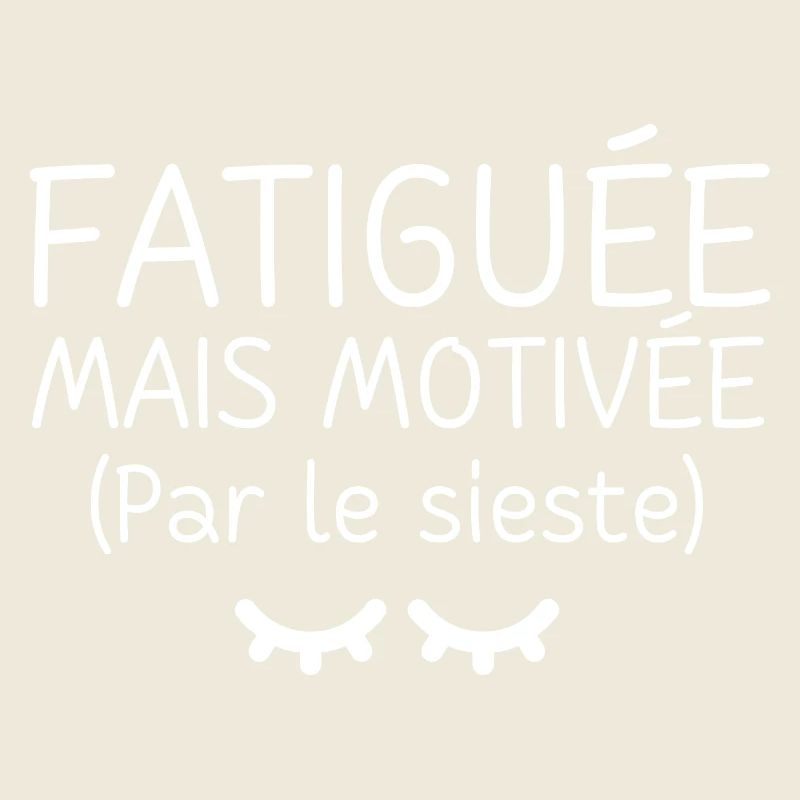 Müde, aber motiviert durch das Nickerchen