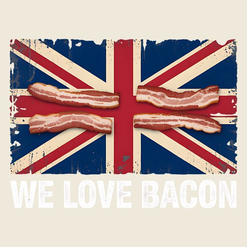 Nous aimons le bacon UK Mème