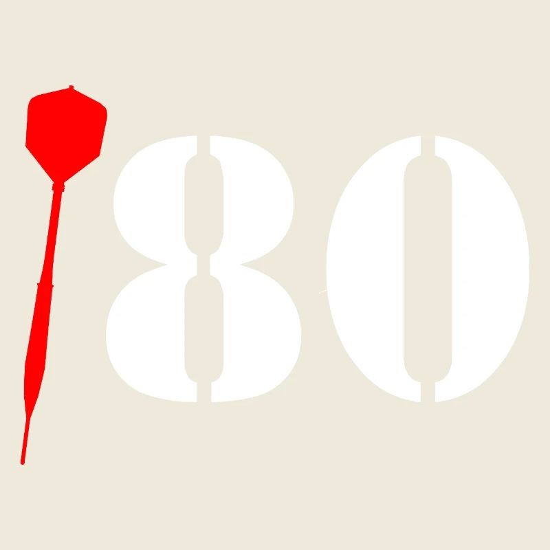 Dart 180 Spruch „Einhundertachtzig!“ Tripple 20