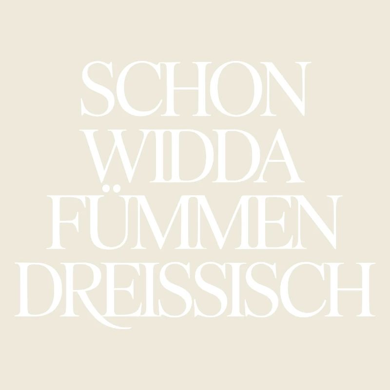 Schon Widda Fümmen Dreissisch 50. Geburtstag