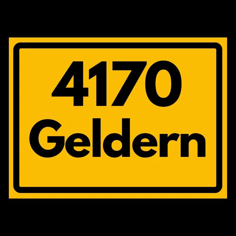 ALTE POSTLEITZAHL PLZ RETRO 4170 GELDERN 
