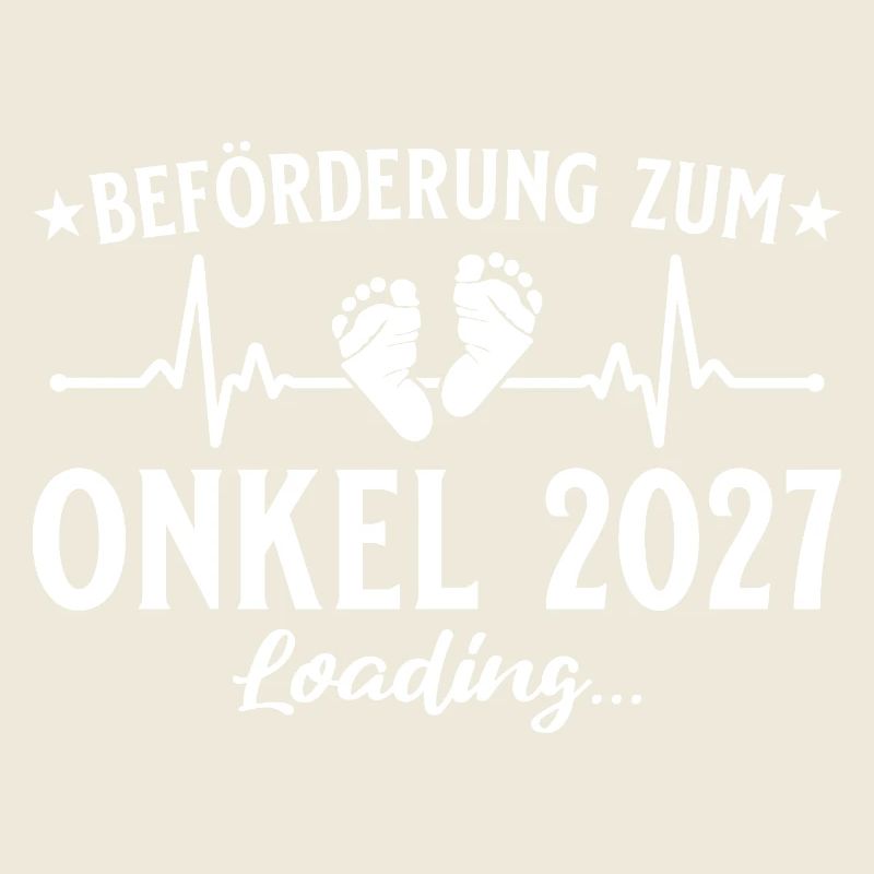 Beförderung zum Onkel 2027 Loading Geschenk