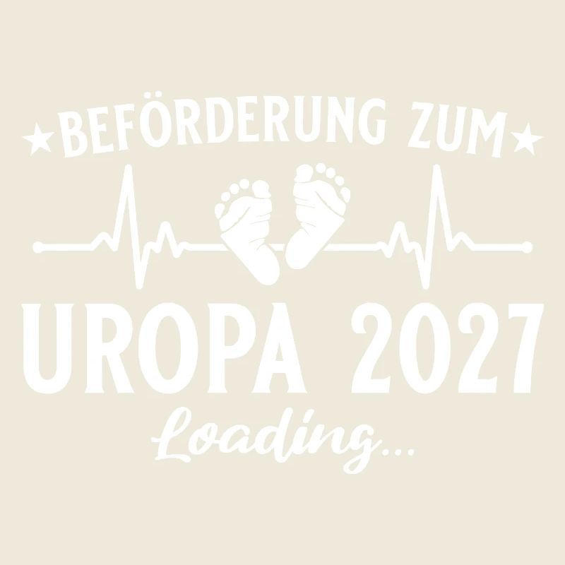 Beförderung zum Uropa 2027 Loading Geschenk
