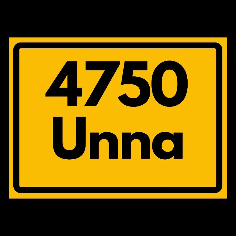 ALTE POSTLEITZAHL PLZ RETRO 4750 UNNA 