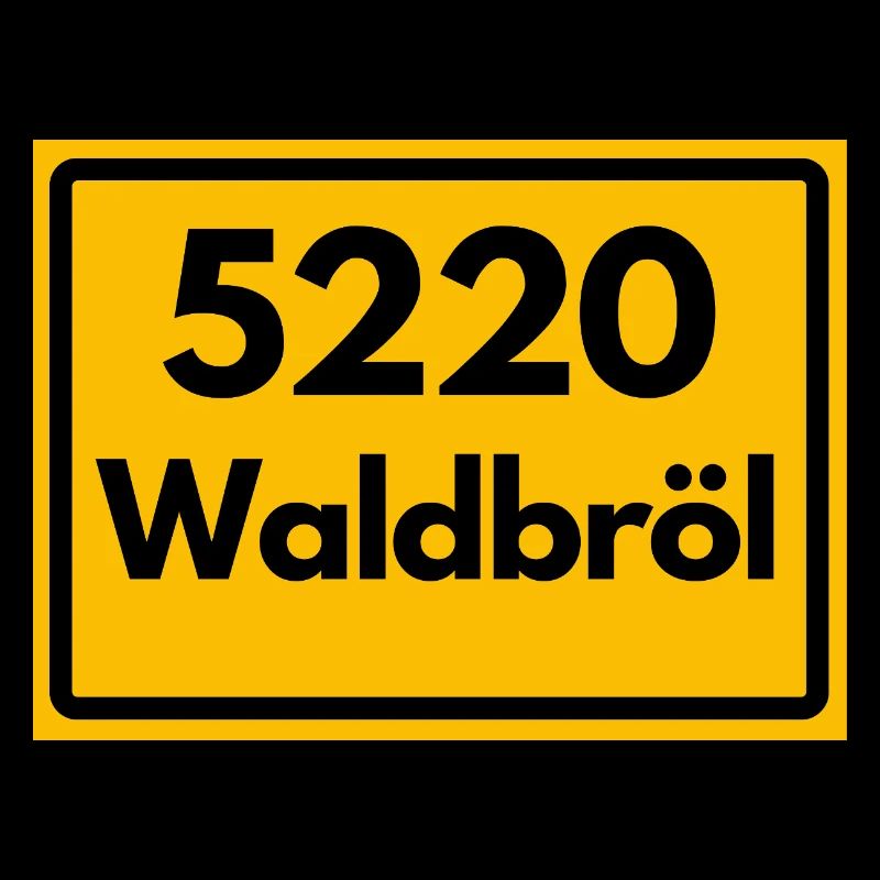 ALTE POSTLEITZAHL PLZ RETRO  5220 WALDBRÖL