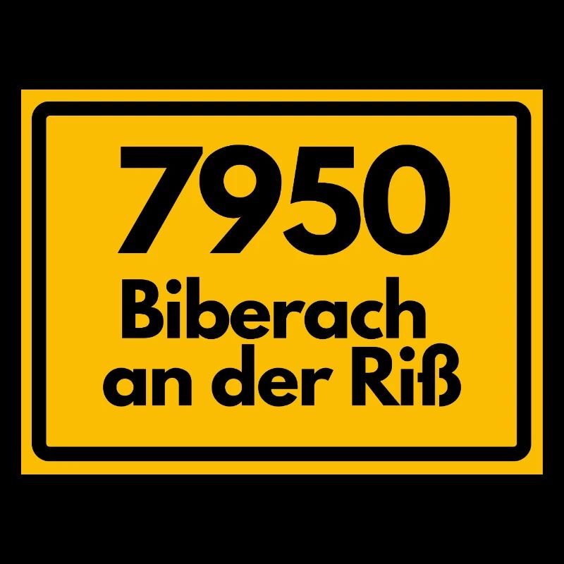 ALTE POSTLEITZAHL PLZ 7950 BIBERACH AN DER RIß RIS
