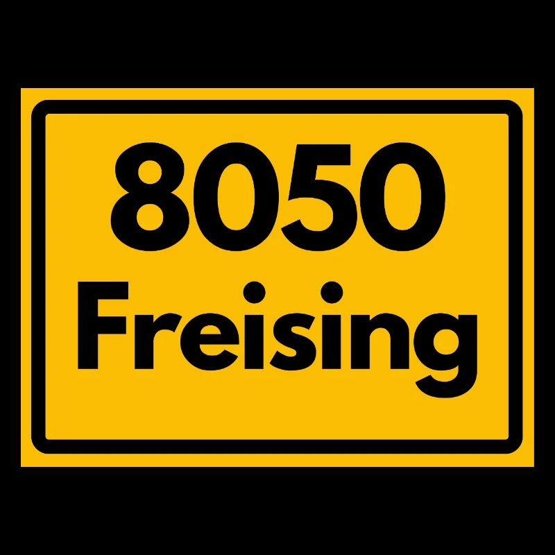 ALTE POSTLEITZAHL PLZ RETRO 8050 FREISING HEIMAT