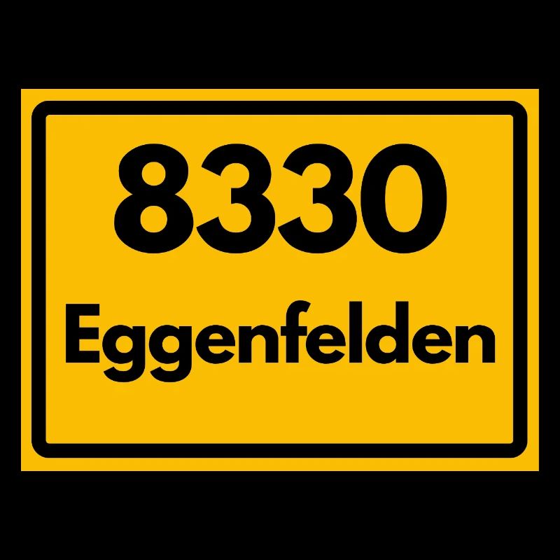 ALTE POSTLEITZAHL PLZ RETRO 8330 EGGENFELDEN 