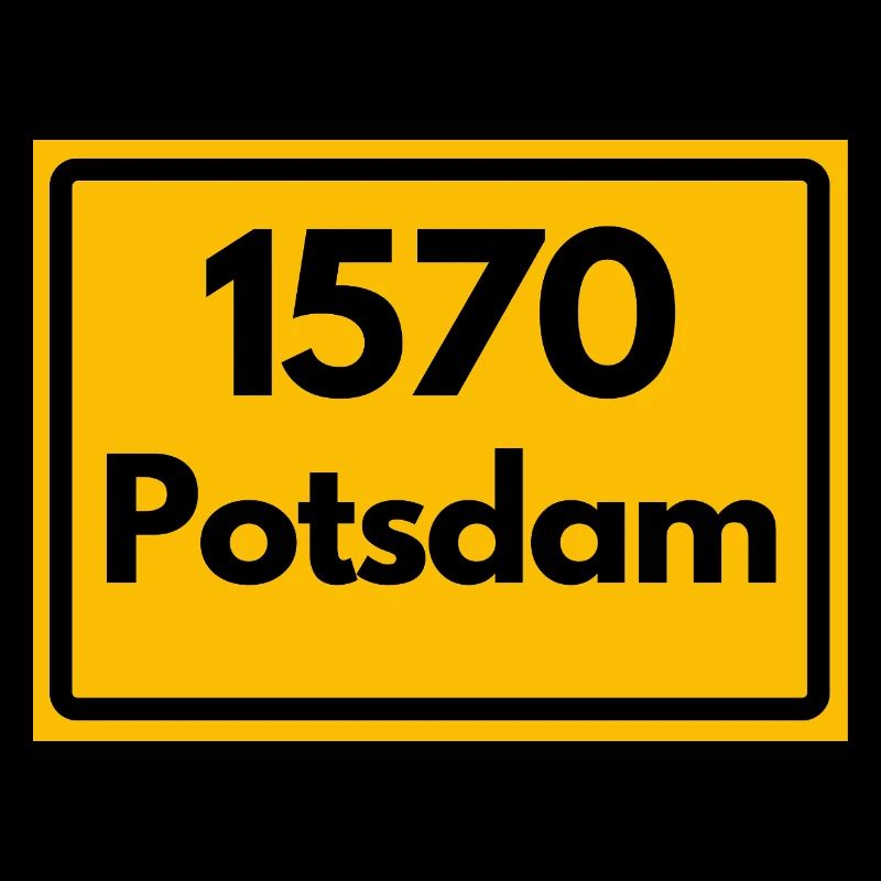 ANCIEN CODE POSTAL RÉTRO 1570 POTSDAM HEIMAT