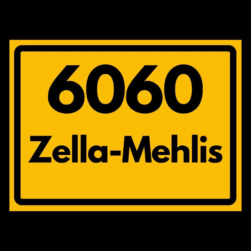 ALTE POSTLEITZAHL 6060 ZELLA MEHLIS HEIMATSTOLZ