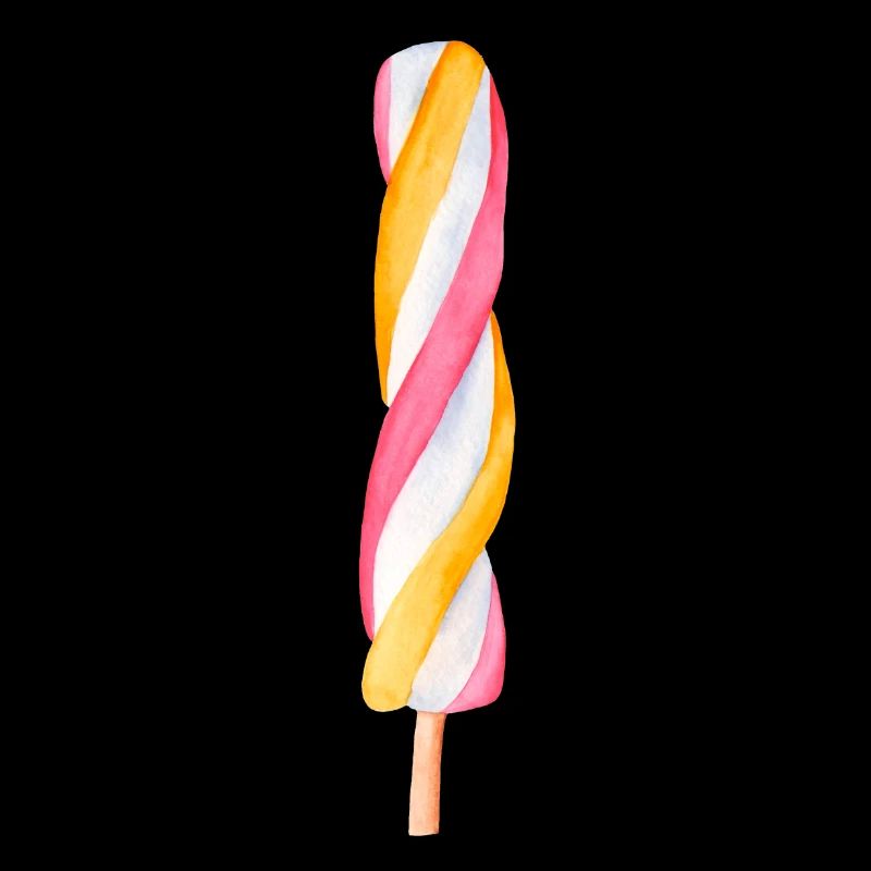 Mehrfarbige Eiscreme