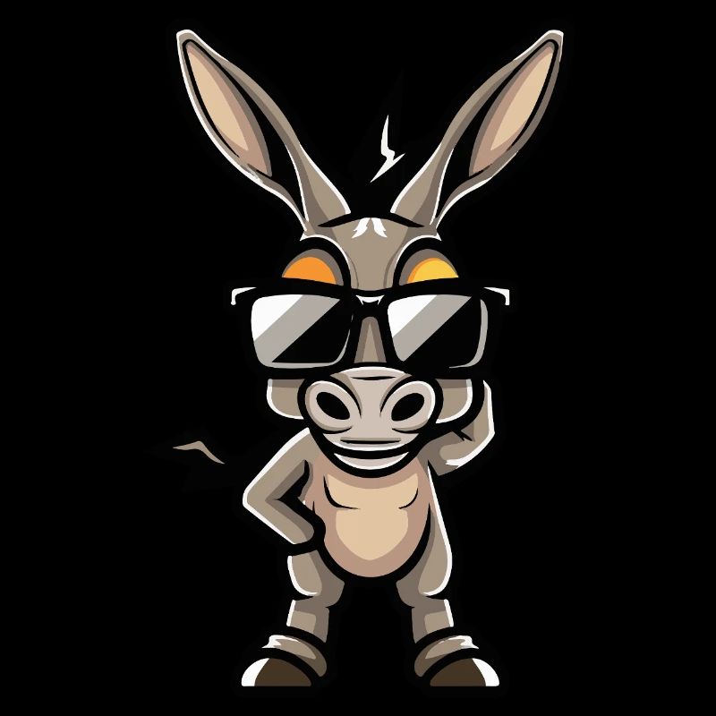Âne Cool Animal
