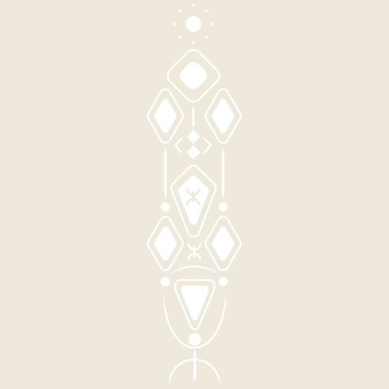 Berber Pattern 2023 White
