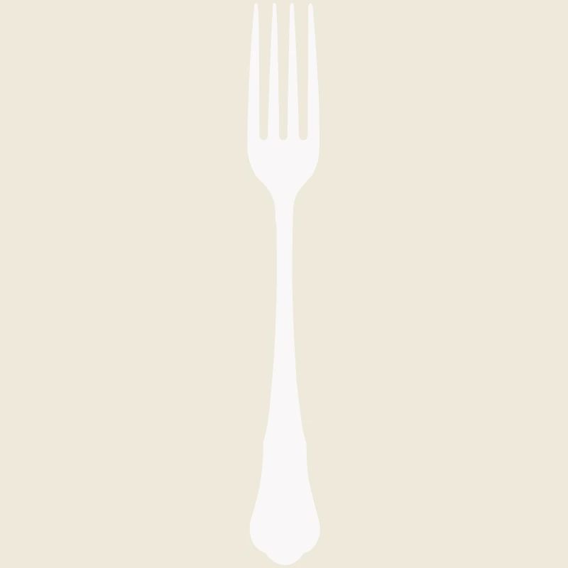 Silhouette minimaliste de fourche