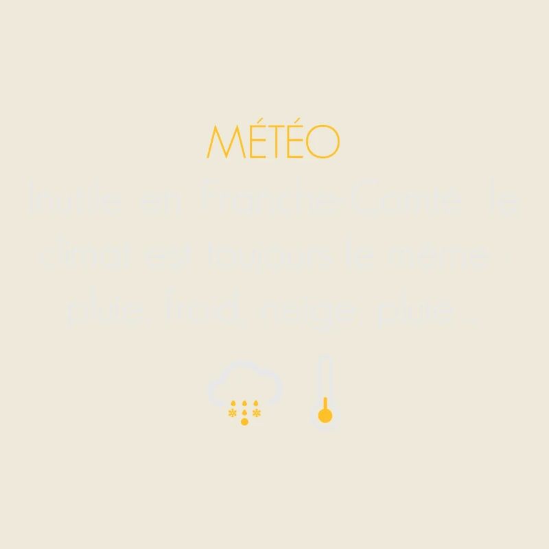 Franche Comté Humour Météo B