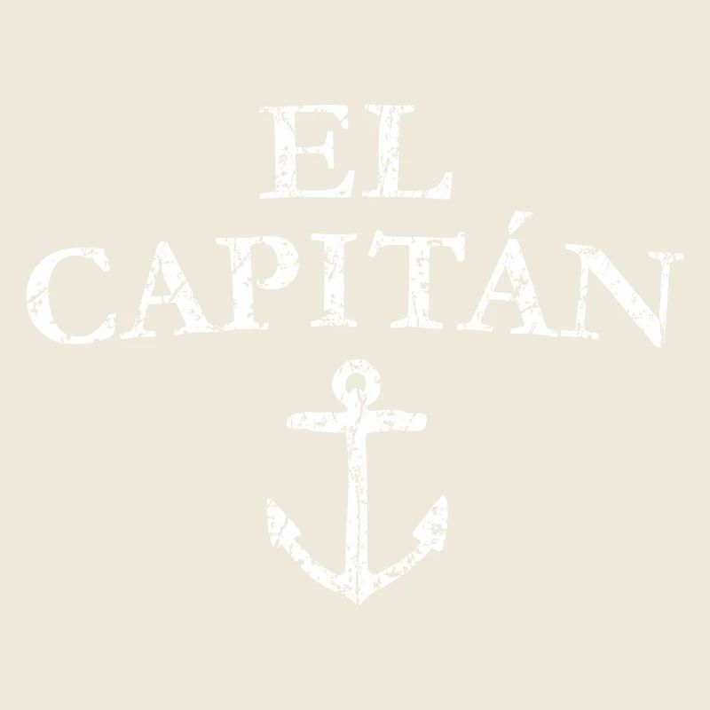 El Capitan Anchor (Vintage White) Captain Sailing