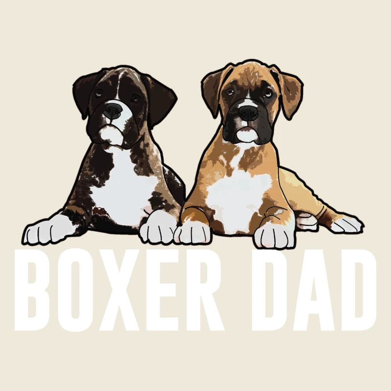 Boxer Chien Boxer Papa