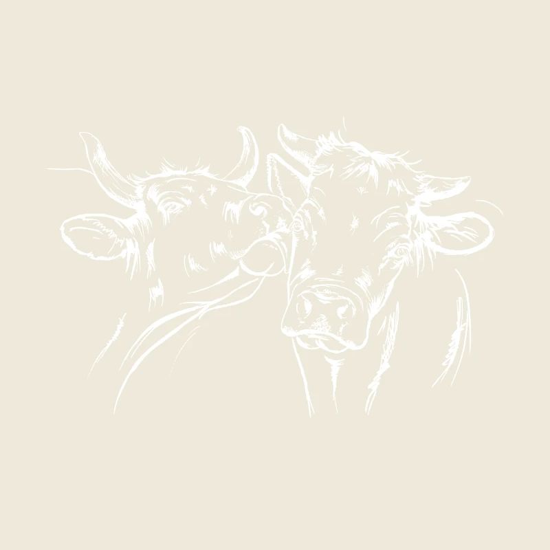 Vaches bisous