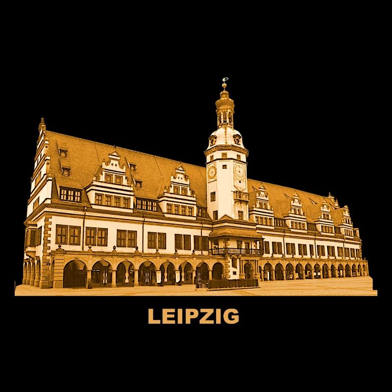 Leipzig Altes Rathaus Messestadt Sachsen