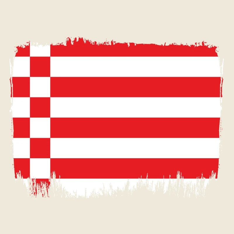 Drapeau de Brême Drapeau de Brême