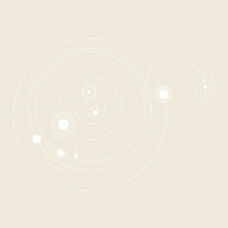 Solar system only (white)