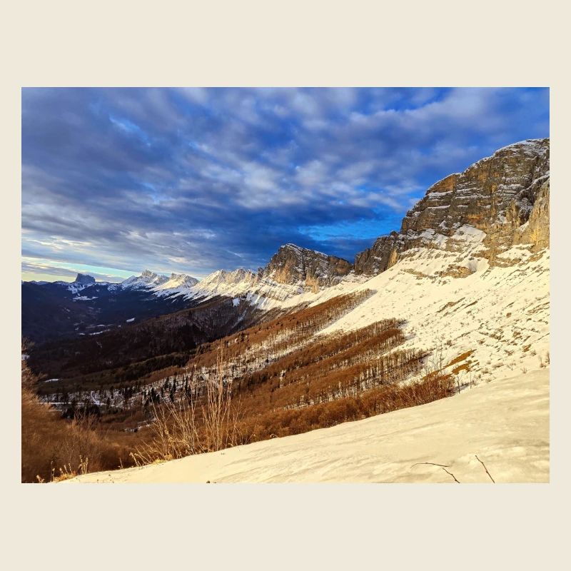 Lever de soleil Vercors