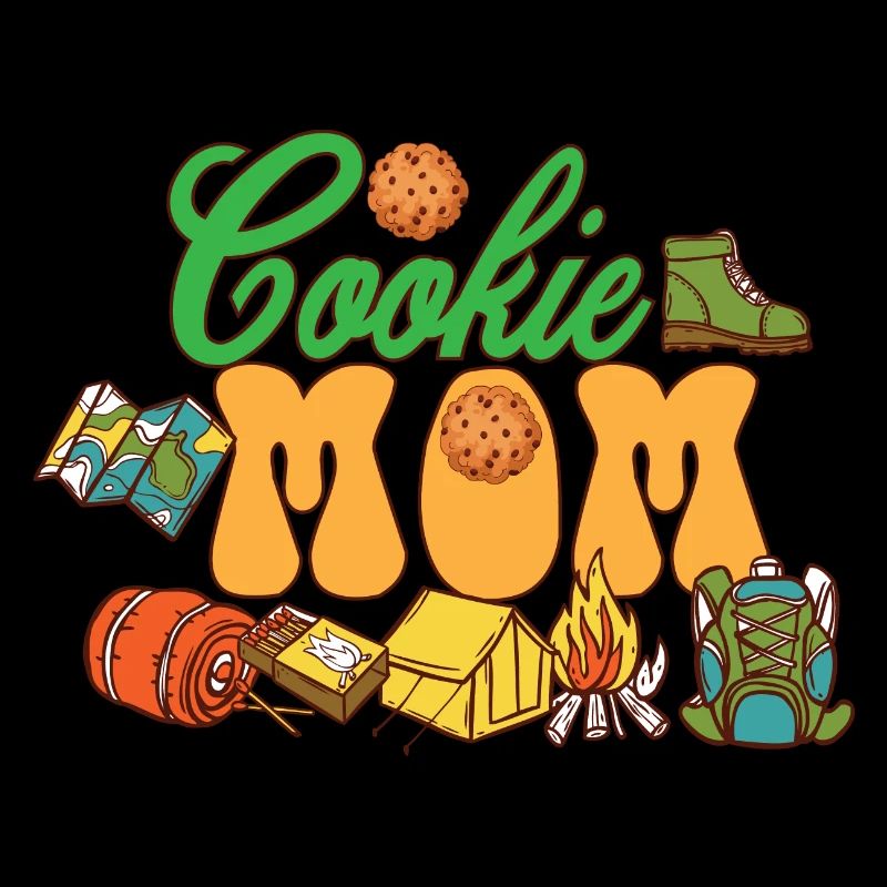 Cookie Mom Chef de troupe scoute Mama Cookie Chaos
