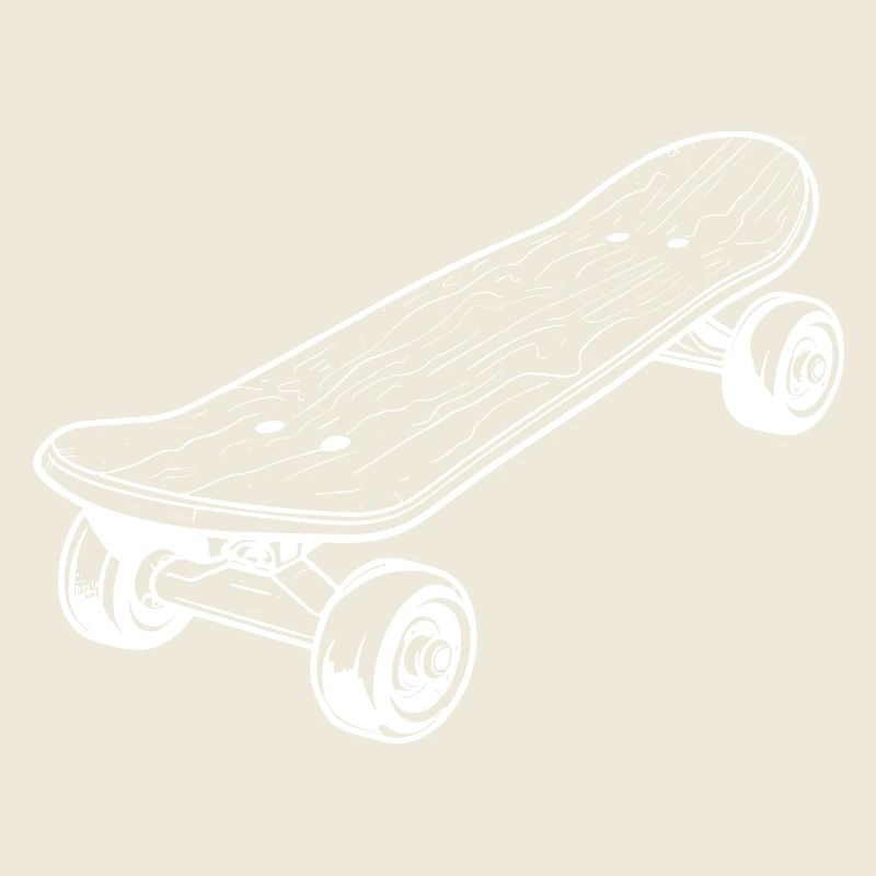 Skateboard Skizze