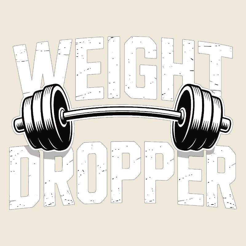 Weight Dropper - Exercice de musculation avec haltères de gym