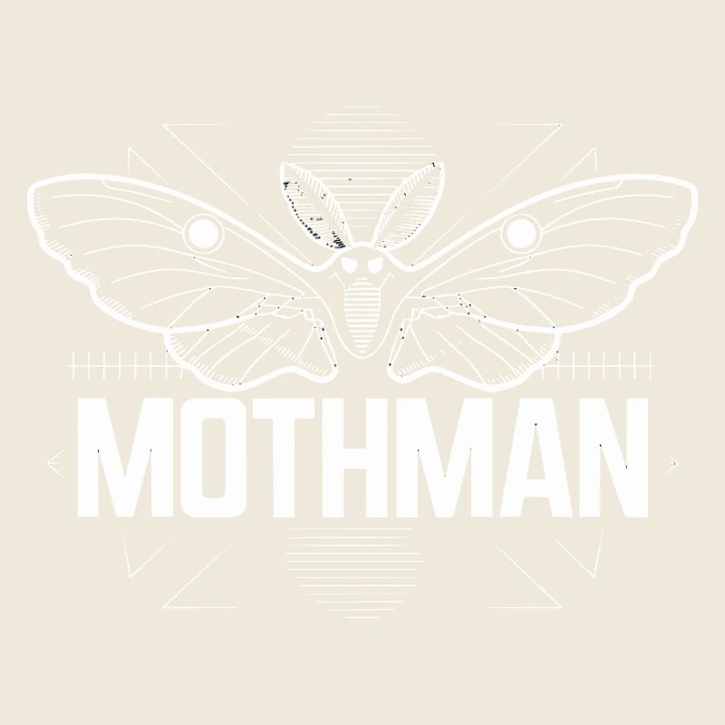 Mothman Cryptid Moth Légende urbaine Paranormal