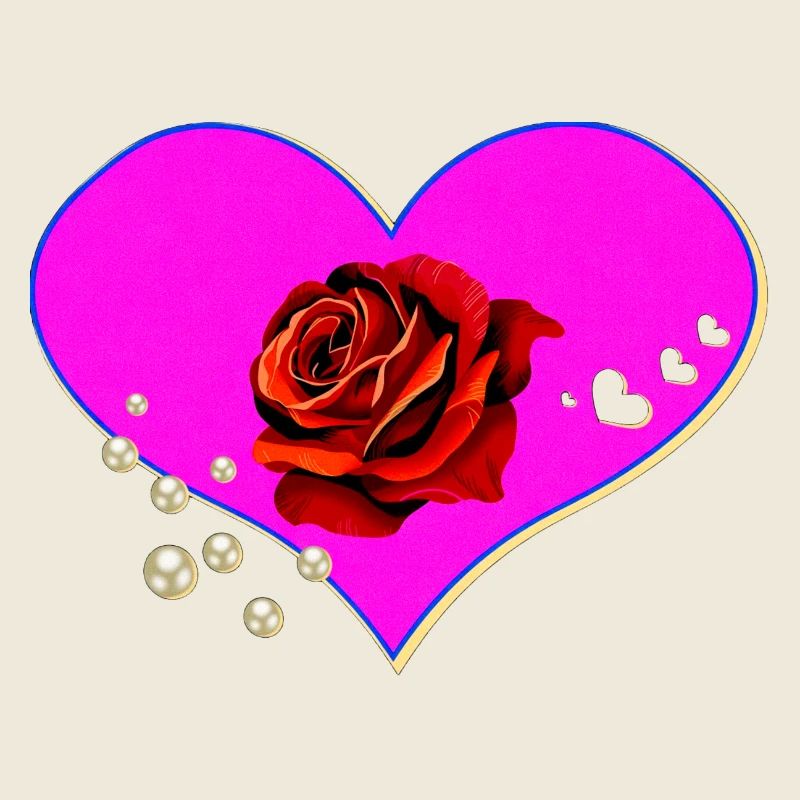 0Cœurs, Roses, Perles